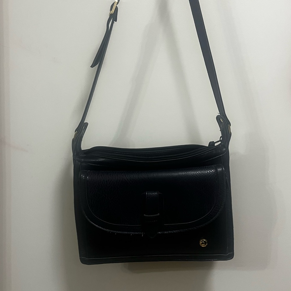 Black Leather Purse